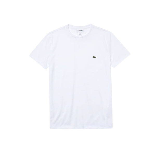 T-shirt Uomo Cotone Pima basica Bianco LACOSTE- Francavilla Moda